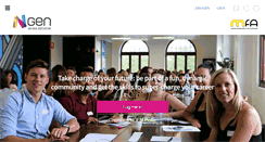 Desktop Screenshot of ngen.org.au